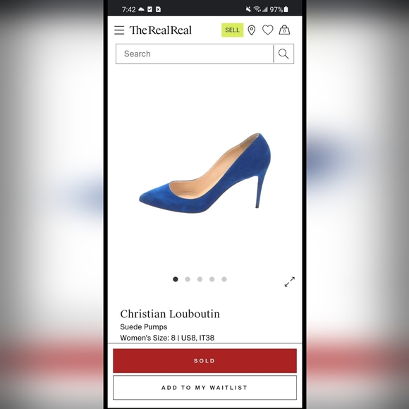 Christian Louboutin Shoes - Christian Louboutin Pigalle Follies 38